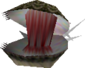 Shell Blade as it appears in Ocarina of Time and Majora's Mask.