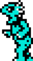 Zora bipedal sprite from The Adventure of Link