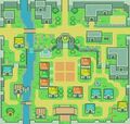 Hyrule Town Map from The Minish Cap