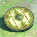 Breath of the Wild Hyrule Compendium picture of a Hunter's Shield.