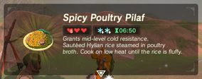 Spicy Poultry Pilaf