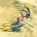 Breath of the Wild Hyrule Compendium picture of the Great Eagle Bow.