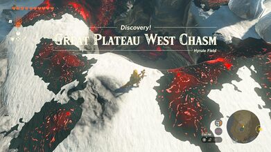 TotK Great Plateau West Chasm.jpg