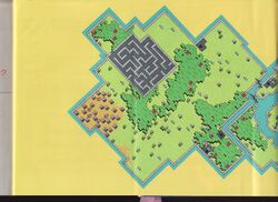 Hydlide Special: Fairyland Map