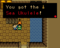 Link receiving the Sea Ukulele