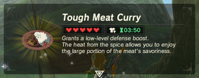 Tough Meat Curry
