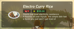 Electro Curry Rice