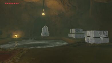Interior of the Northern Icehouse in Breath of the Wild