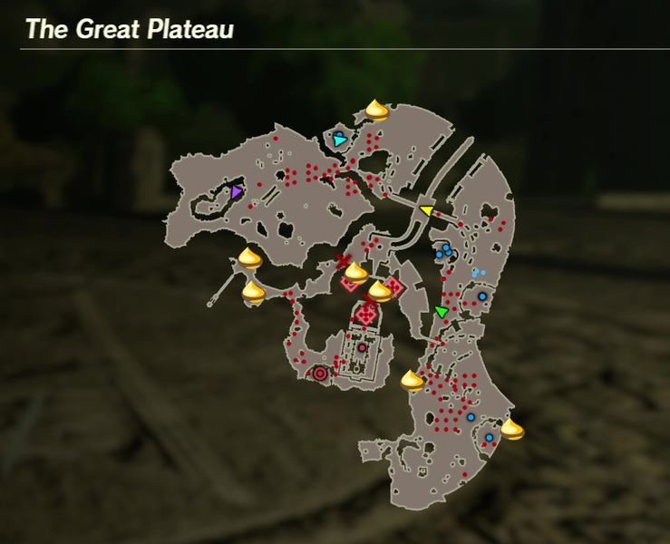 There are 7 Koroks found in The Great Plateau.