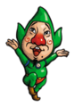 Tingle (Tingle's Rosy Rupeeland): Ups Arm Attacks by 12. Can be used by all characters.