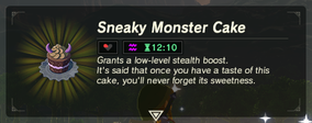 Sneaky Monster Cake