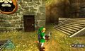 Link is left holding a stubby, broken blade in Ocarina of Time 3D