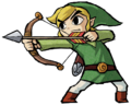 Green Link with a Bow