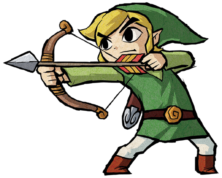 File:Green Link Bow - 4S.png