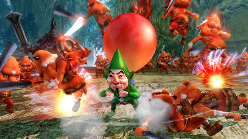 File:Hyrule Warriors Screenshot Tingle Deflating Balloon.jpg
