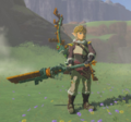 Link wielding a Soldier Blade