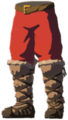 Archaic Warm Greaves (Red) - TotK icon.png