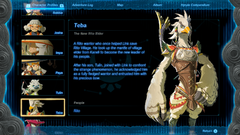 Teba, The New Rito Elder (post-Wind Temple)