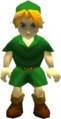 Child Link Model from Ocarina of Time (N64)