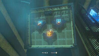 Position the Ancient Orbs into the proper slots.