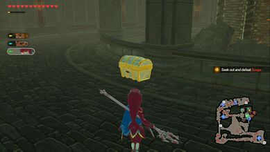 Giant Ancient Core x3On the lower level of the central tower (once inside the citadel, take the path to the right).