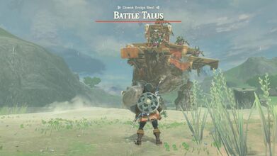 Fighting the Battle Talus
