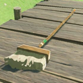 Hyrule Compendium entry of the Wooden Mop.