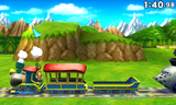 Spirit Train stage from Super Smash Bros. for Nintendo 3DS