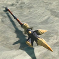 Breath of the Wild Hyrule Compendium picture of a Moblin Spear.