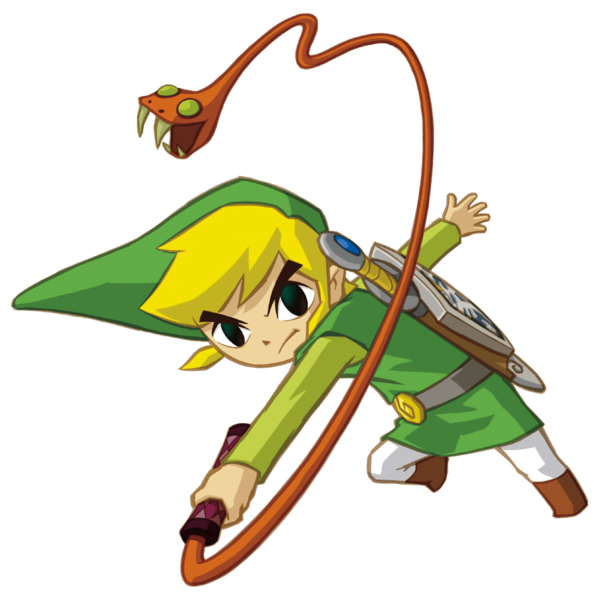 File:Link using Whip - ST key art.png