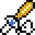 The Golden Sword icon from A Link to the Past