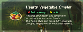 Hearty Vegetable Omelet