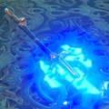Breath of the Wild Hyrule Compendium picture of a Guardian Spear++.