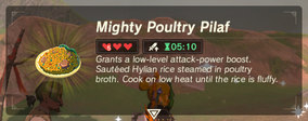 Mighty Poultry Pilaf