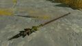 Tears of the Kingdom Hyrule Compendium picture of a Forest Dweller's Spear (Decayed).