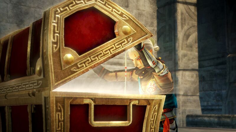 File:Hyrule Warriors Screenshot Treasure Chest Impa.jpg