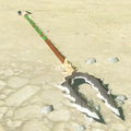 Hyrule Compendium picture of a Forked Lizal Spear.