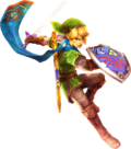 Link with the Master Sword