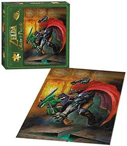 USAopoly Collector's Puzzle Link and Ganon With Box.jpg