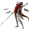 With the Demon Blade in Hyrule Warriors