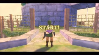 Link playing Strich's Bug Hunting Challenge