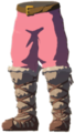 Archaic Warm Greaves (Pink) - TotK icon.png
