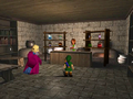 Potion Shop in Hyrule Castle Town Market (N64)