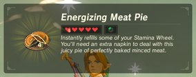 Energizing Meat Pie - BotW