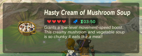 Hasty Cream of Mushroom Soup