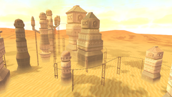 Rickety Coaster from distance - Skyward Sword Wii.png