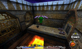 Stray Fairy #6b - Float over to the other side of the room using Deku Link to reach the treasure chest.