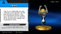 Midna trophy from Super Smash Bros. for Wii U