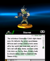 Staven Trophy from Super Smash Bros. for Nintendo 3DS (EU/AUS)