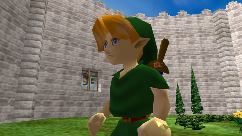 File:OOT triforcecourage.png